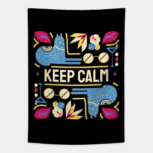 Keep Calm - Quote Art Tapestry