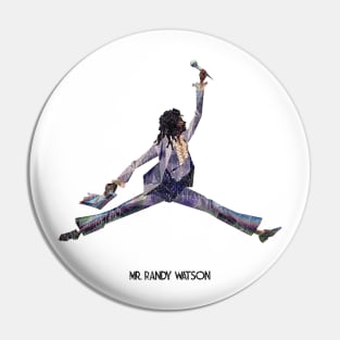 Randy Watson Jump Distressed Pin