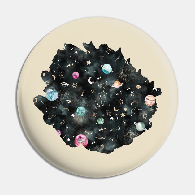 Galaxy Space Planets Constellations Pin by ninoladesign