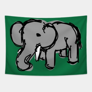 Elephant Tapestry