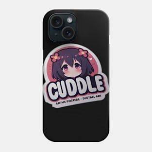 Cuddle : Prints & designs Merchandise Phone Case