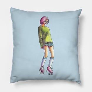 Skater-Girl Pillow