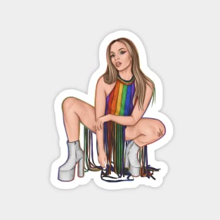 Rainbow Queen || Jade Thirlwall Magnet