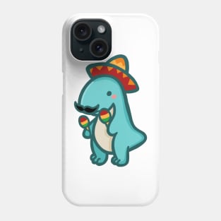 Mexican T-Rex, cute Dino, Dinosaur Phone Case