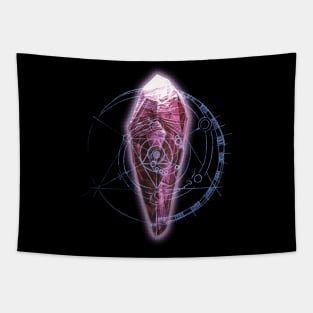 Dark Crystal Of Truth Symbol Tapestry