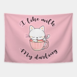 I like milk my darling Tapestry