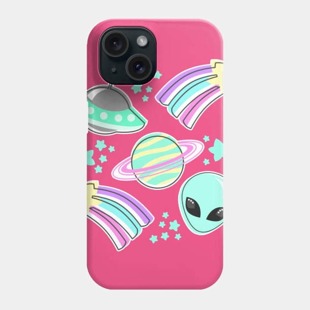 In Space You're Adorable Phone Case by LeighWortley