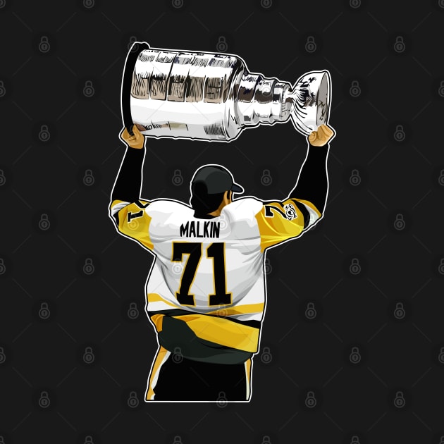 Evgeni Malkin #71 Get Trophy by RunAndGow