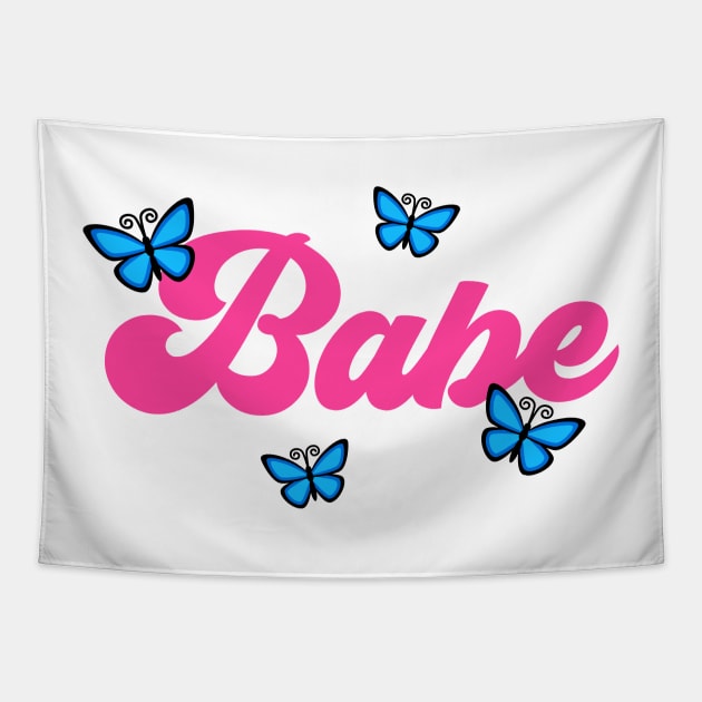 Babe Tapestry by Valentina