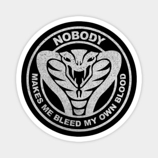 Dodgeball - Bleed My Own Blood - Purple Cobras - Distressed Magnet