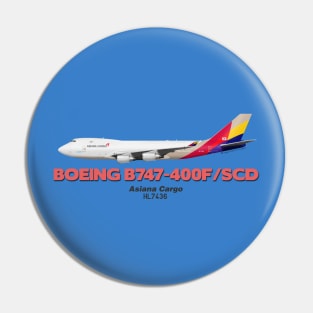 Boeing B747-400F/SCD - Asiana Cargo Pin