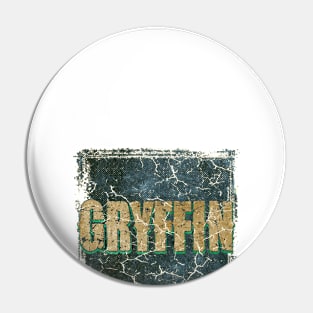 Gryffin TextDesign Pin