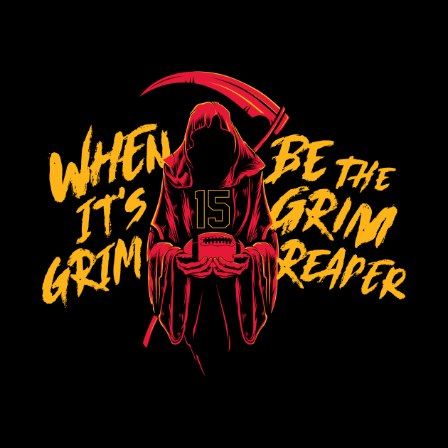 Kansas City Chiefs Grim Reaper by Super Secret Villain