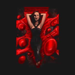 Julia Hellraiser bed T-Shirt