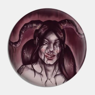 Evil Girl Pin