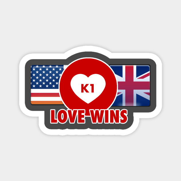 K1 Visa Winner Magnet by Cre8tiveSpirit