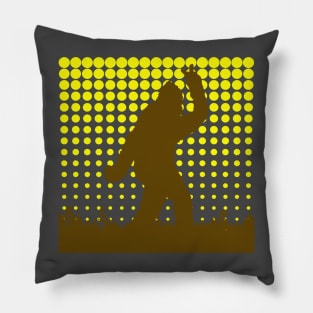 Big Foot In The House Pillow