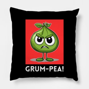 Grum-Pea | Pea Pun Pillow