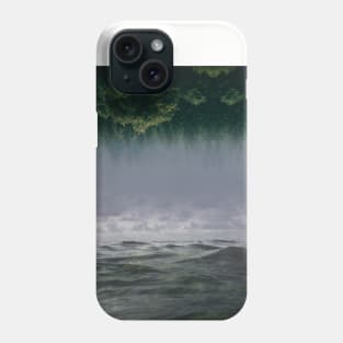 Sea, Forest Art, Dark Phone Case