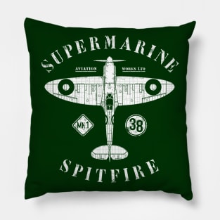 Supermarine Spitfire Pillow