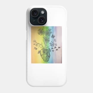 Heart Full of Zen Phone Case