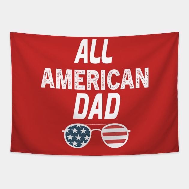 ALL AMERICAN DAD Tapestry by Nomad ART