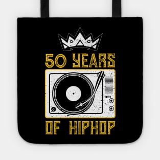 50 years of Hip Hop - The Turntable King Tote