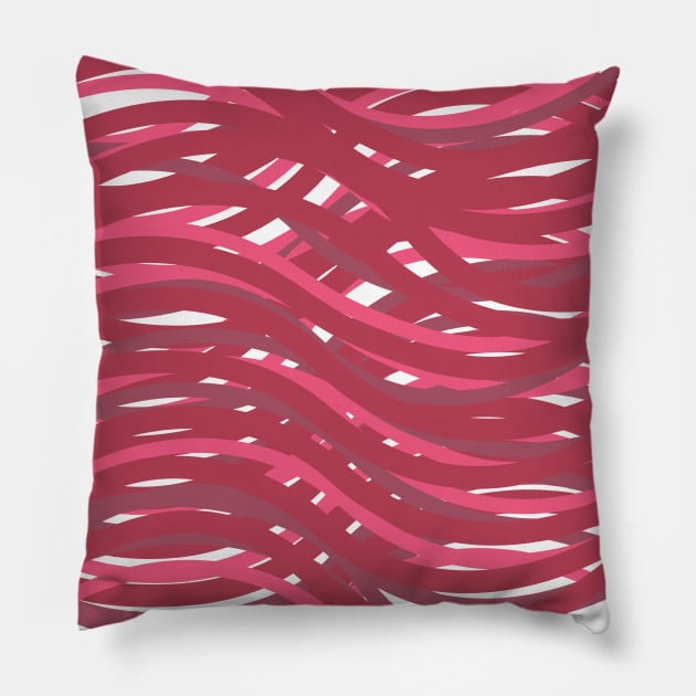 Pink Graffiti Pillow by PSCSCo