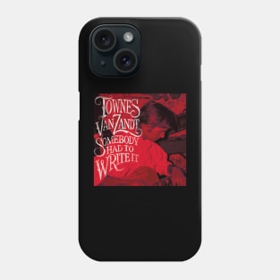 Townes Van Zandt Retro Phone Case