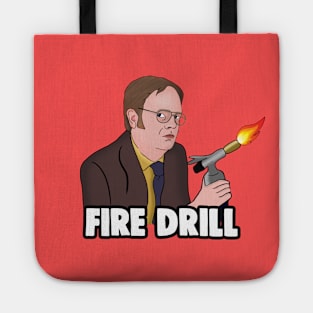 The Office Memes: Dwight Fire Drill Tote