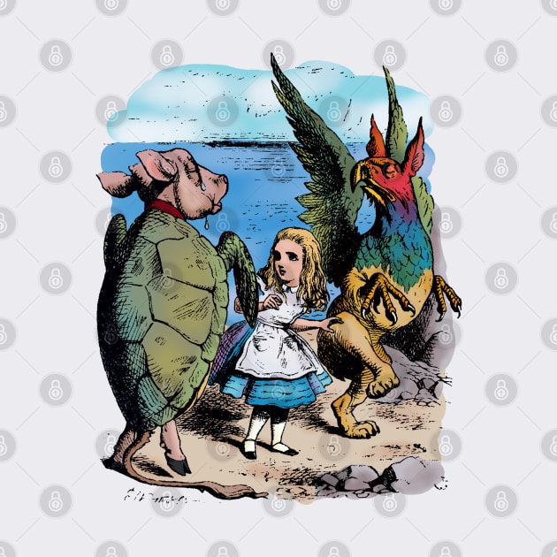 Alice and the Mock Turtle by MandyE