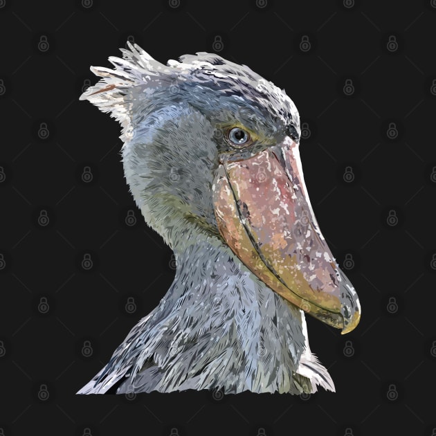 Shoebill by obscurite