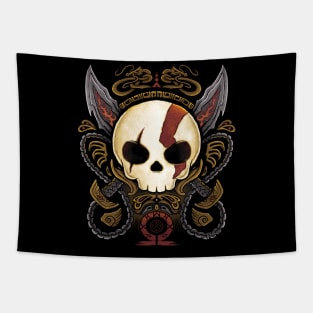 God Skull Tapestry