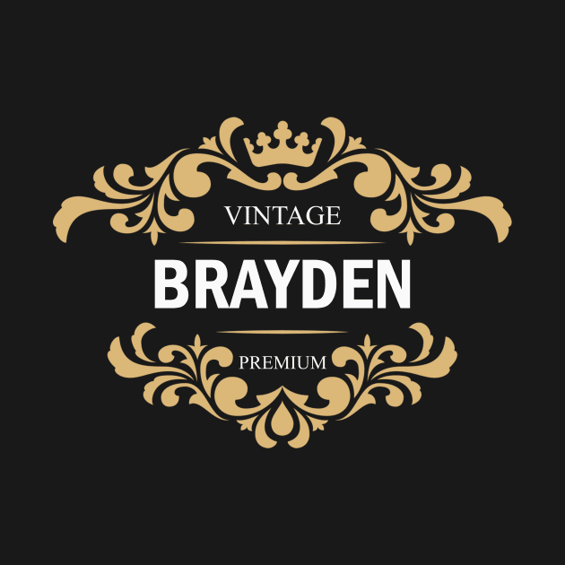 Brayden Name by Polahcrea