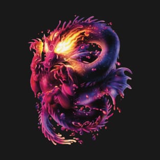 Purple Dragon Fire T-Shirt