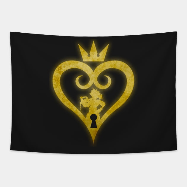 Kingdom Hearts Tapestry by RafGL