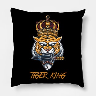 Tiger King Eat Knife Pillow