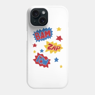 Bam Zap Pow Phone Case