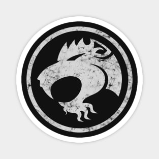 Saber-Tooth Dragon Icon Magnet