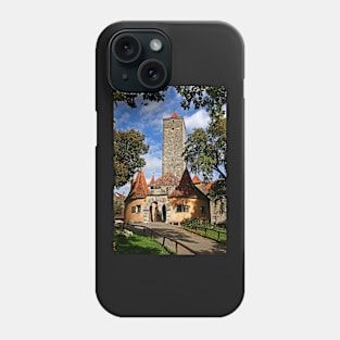 Burgtor - Rothenburg, Germany Phone Case