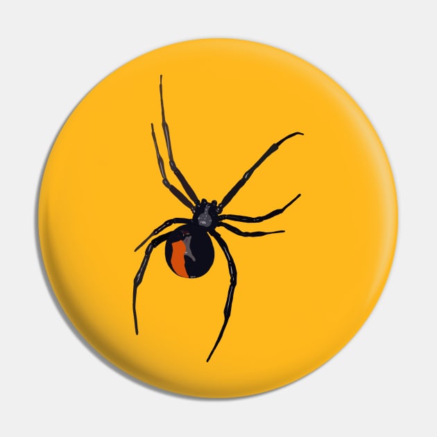 Spider Pin by ElviaMontemayor