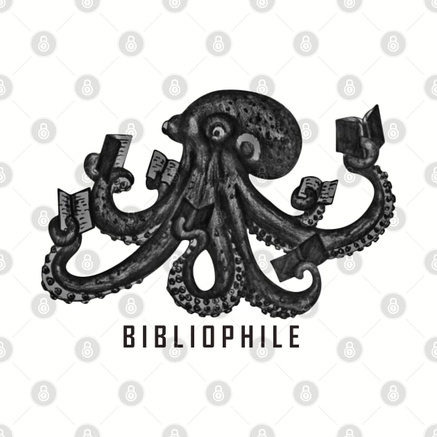 Octopus Bibliophile by Library Of Chapters