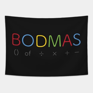 BODMAS - Math Rules Tapestry