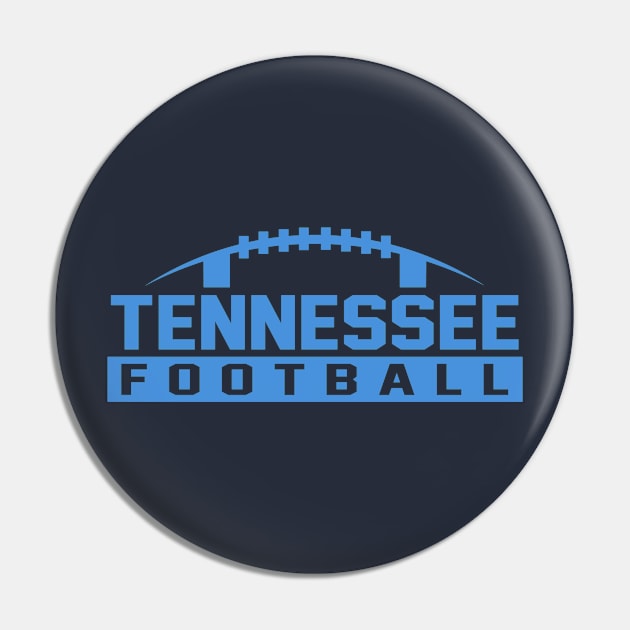 Tennessee Football Pin by CasualGraphic