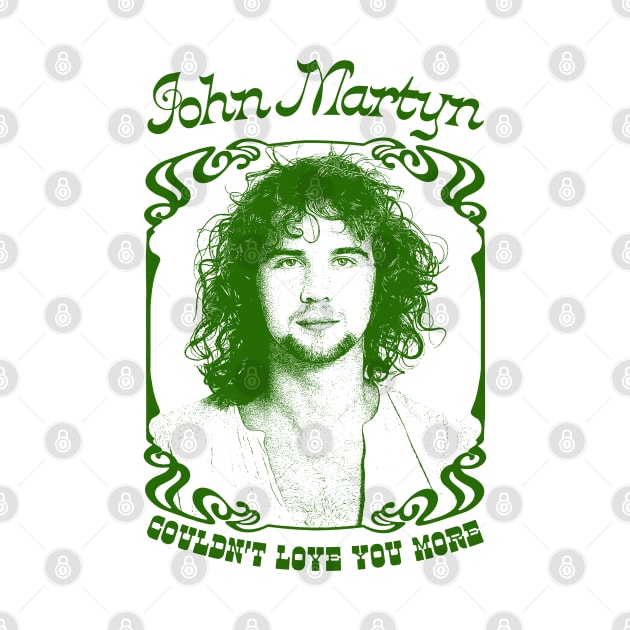John Martyn // Retro Style Folk Music Lover Design by DankFutura