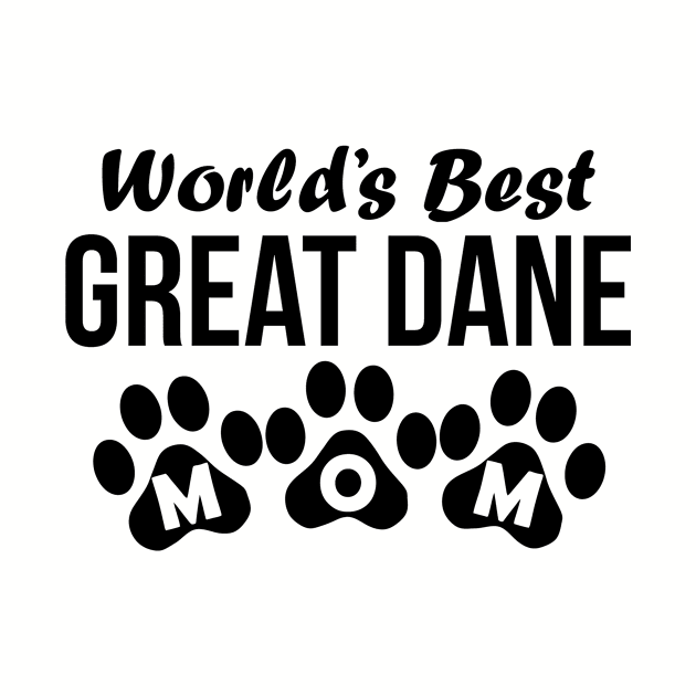 World's Best Great Dane Mom by CoolShirts