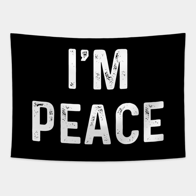 I'm peace Tapestry by gusfaridi