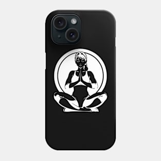 Yoga Meditation Woman 01 Phone Case