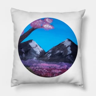 Aokigahara Forest - Acrylic Painting Pillow