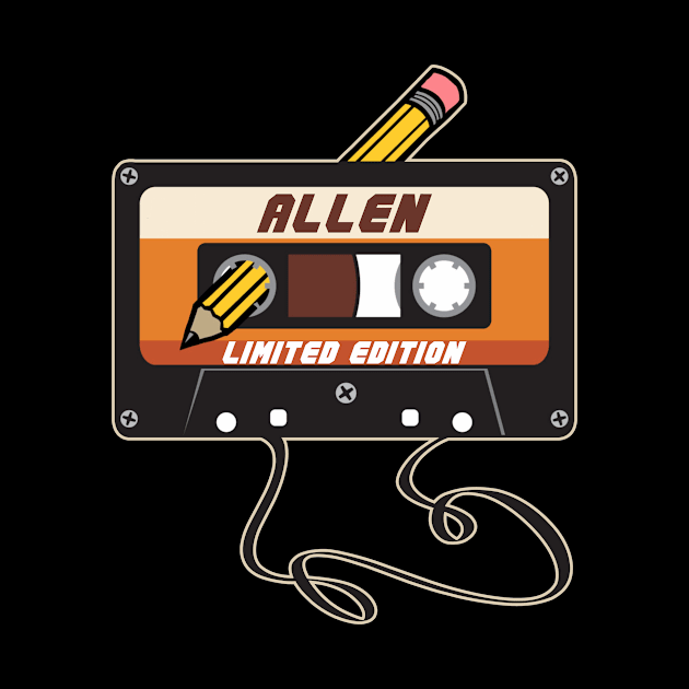 Allen - Limited Edition Cassette Tape Vintage Style by torrelljaysonuk